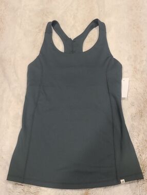 Marika Slate Blue Racerback Tank